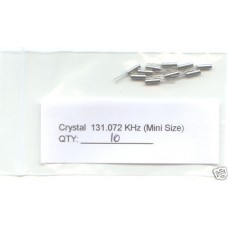 131.072KHz CRYSTALS. (Pack of 10)