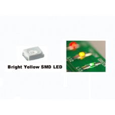 Yellow Surface Mount Leds SMD/SMT. (Pack of  50 leds)