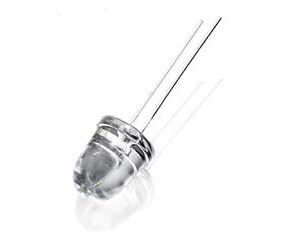 10mm JUMBO White LED Lamp 140,000mcd. (pack of 3).