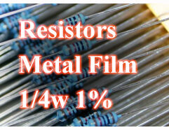 360 Ohm Metal Film Resistors 1/4W 1%. (Pack of 20)