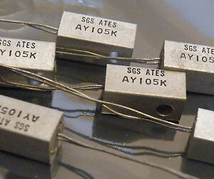 AY105K, PIV 250V, 5A Germanium Diodes, TO1 Packaging. (pack of 5)