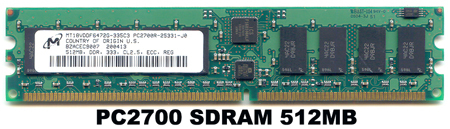 512MB PC2700 333Mhz DDR ECC REGISTERD SERVER RAM 184-PIN