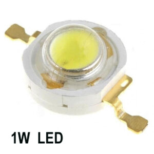 1W LEDs Warm white Color Super Bright High Power 90Lm. (pack of 3)