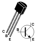 BC337 NPN Transistors. Pack of 25 transistors.