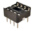IC Sockets for 8-pins ICs quality solder type (pack of 10)
