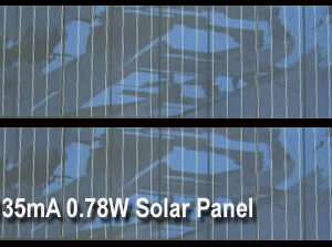 6 Volts PV Solar Panel 135mA Polycrystalline (photovoltaic cell)