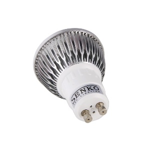 GU10 Socket White 4W, LED Spotlights, Downlight. 240 Volts, 50/60 HZ .