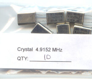4.9152MHz CRYSTALS. (Pack of 10)