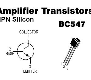 BC547 NPN Transistors. Pack of 25 Transistors