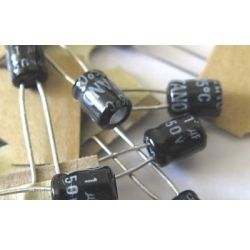1uF Electrolytic Capacitors 50V (25 capacitors pack)