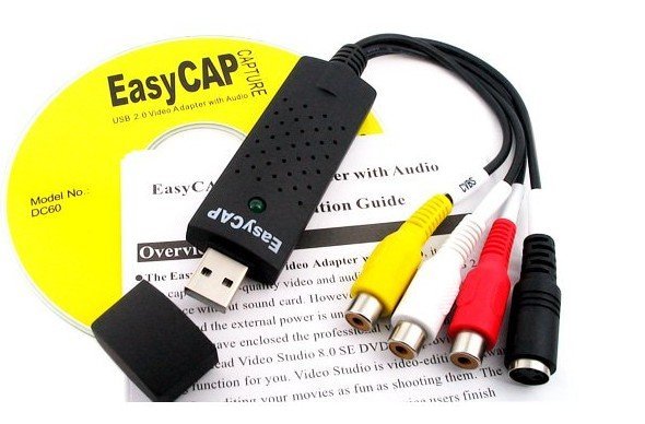 USB DVD Maker, Video Adapter, Recorder, Capturing Device - Easier/EasyCap [BO]