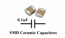 0.1uF Ceramic Capacitor 1608 SMD/SMT. TDK. (Pack of 50)