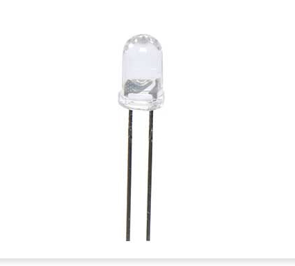 5mm White LEDs, Ultrabright 160 wide angle 6000mcd. (100 pack)