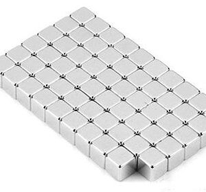 Rare Earth Neodymium Magnet N35 Cube Shape (5 magnets pack)