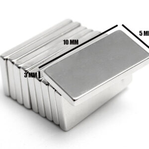 Rare Earth Neodymium Magnet N50 Rectangle Shape (5 magnets pack)