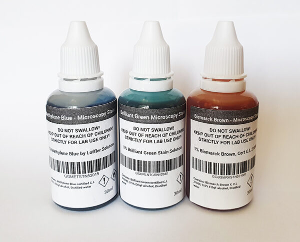 Three Colour Microscopy Staining Kit