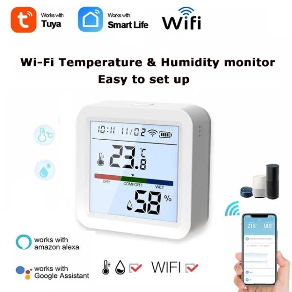 Smart temperature and humidity sensor